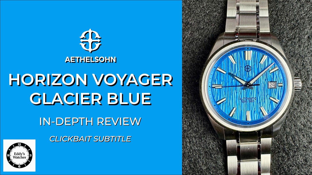 Going VERY In-Depth with the Aethelsohn Horizon Voyager Glacier Blue | New Brand Watch Review 4K