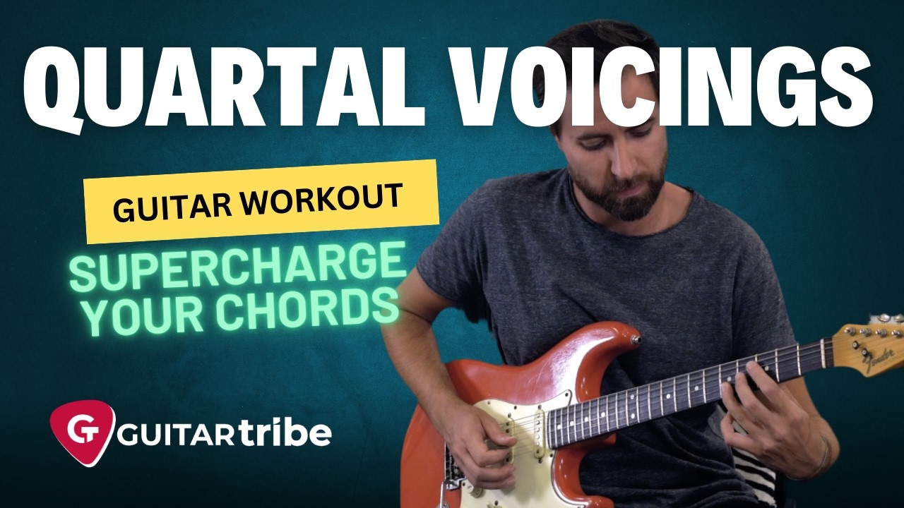 QUARTAL VOICINGS 🔥 NEO SOUL - Supercharge Your Chords - Elia Garutti