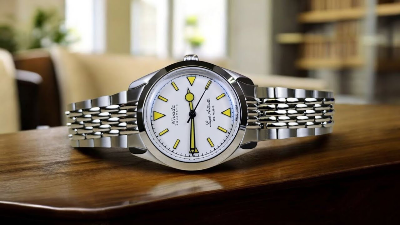 Nivada Grenchen Super Antarctic White Dial 32064A04