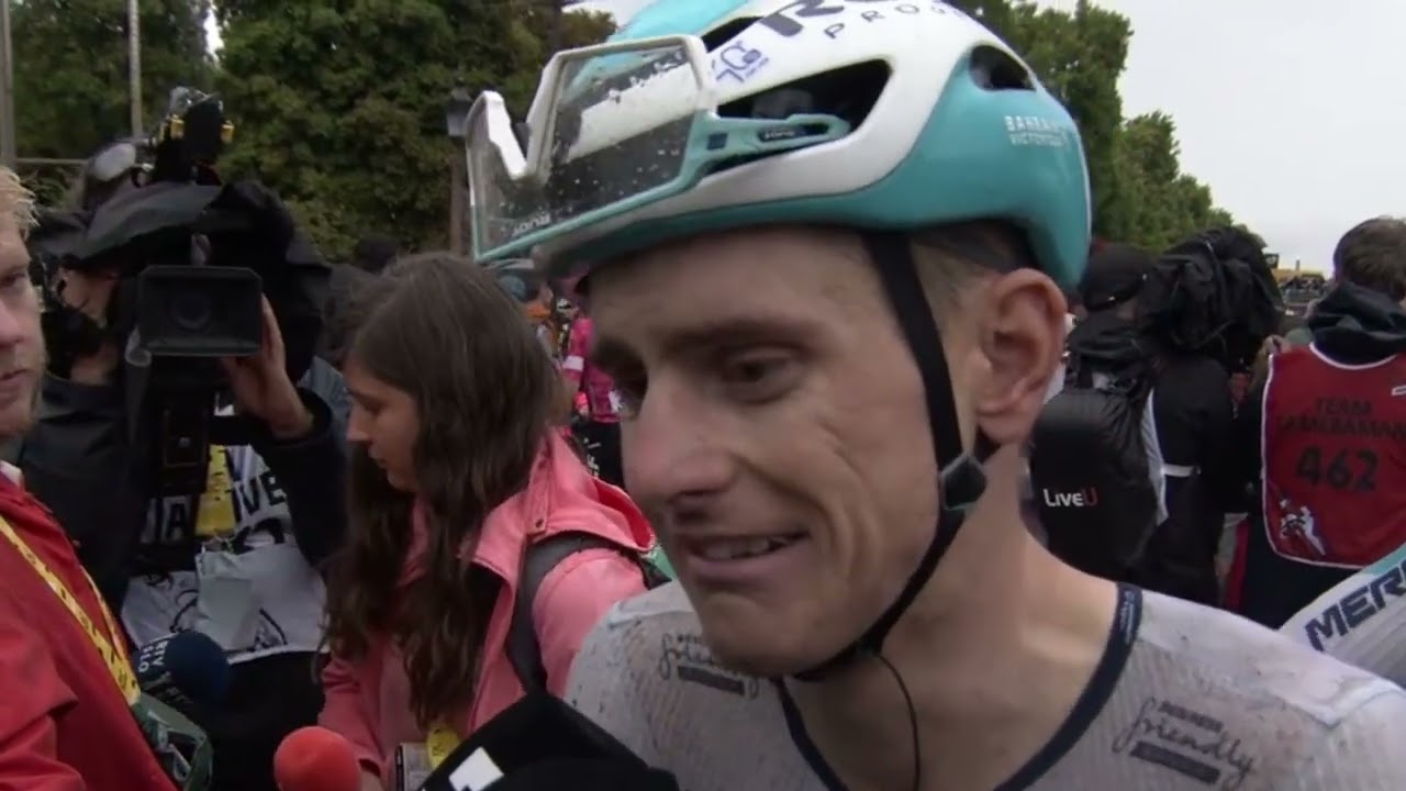Tour de France 2025 - Matej Mohoric, &eacute;motional : 