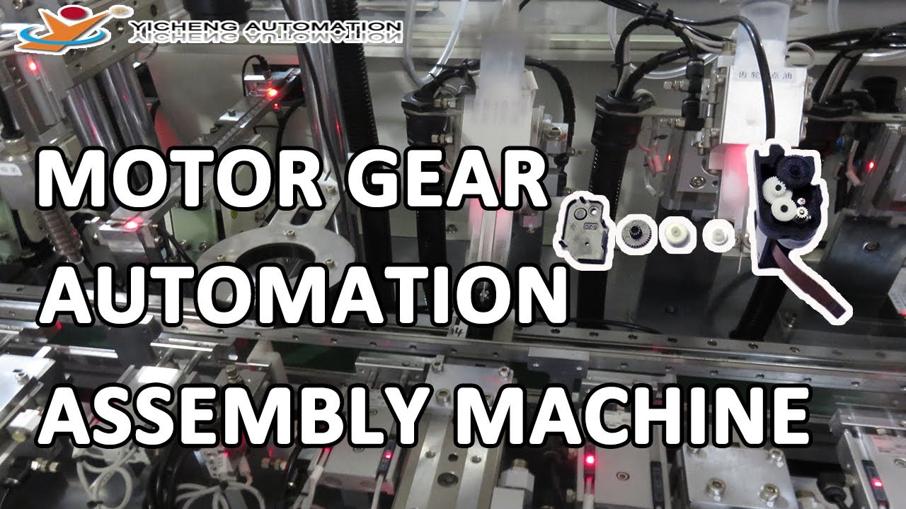 Motor Gear Automation Assembly Machine