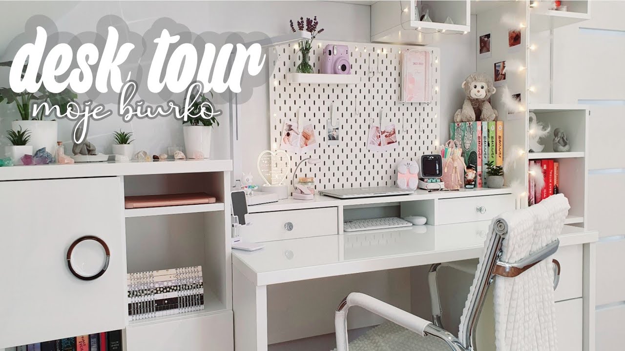 ORGANIZACJA MOJEGO BIURKA| DESK TOUR 2022| BACK TO SCHOOL