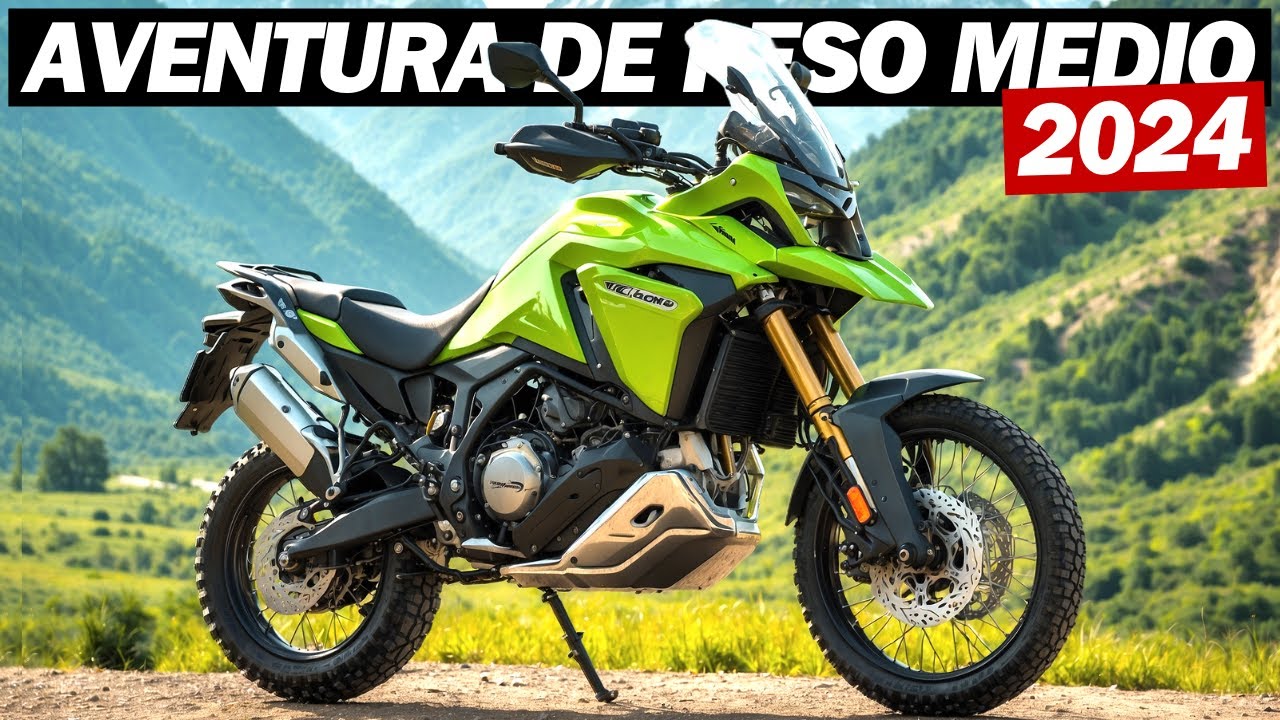 Las 7 mejores motocicletas de aventura de peso medio para 2024