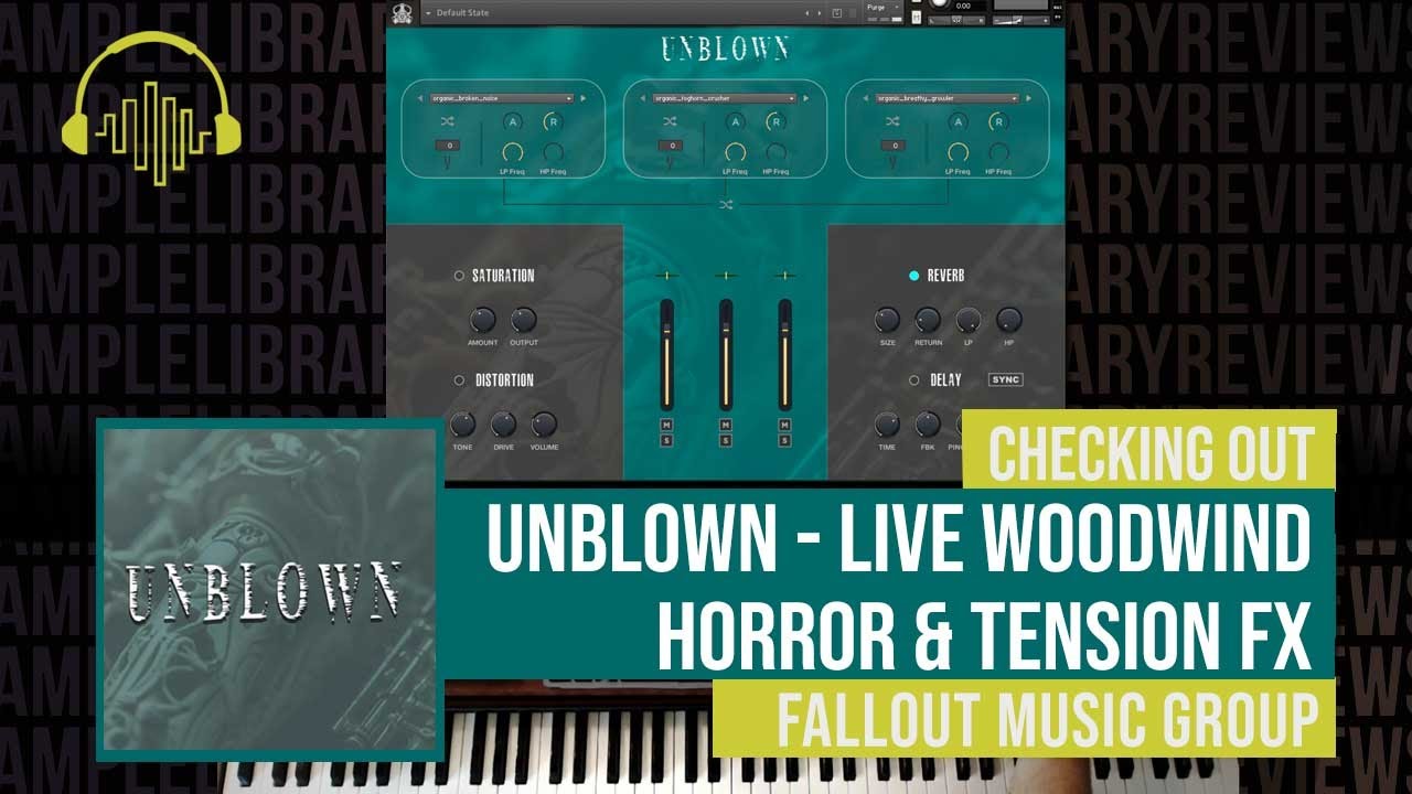 Checking Out: Unblown - Live Woodwind Horror & Tension FX by Fallout Music Group