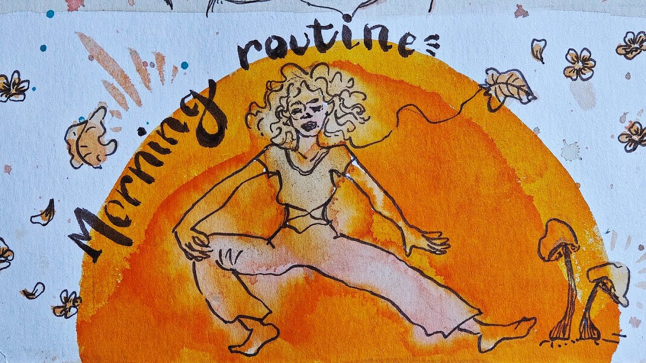 Morning routine - yoga to wake up