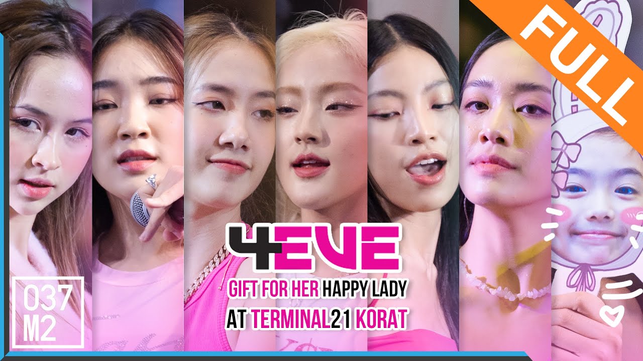 4EVE @ Gift For Her Happy Lady, Terminal 21 Korat [Full Fancam 5K 60p] 220812