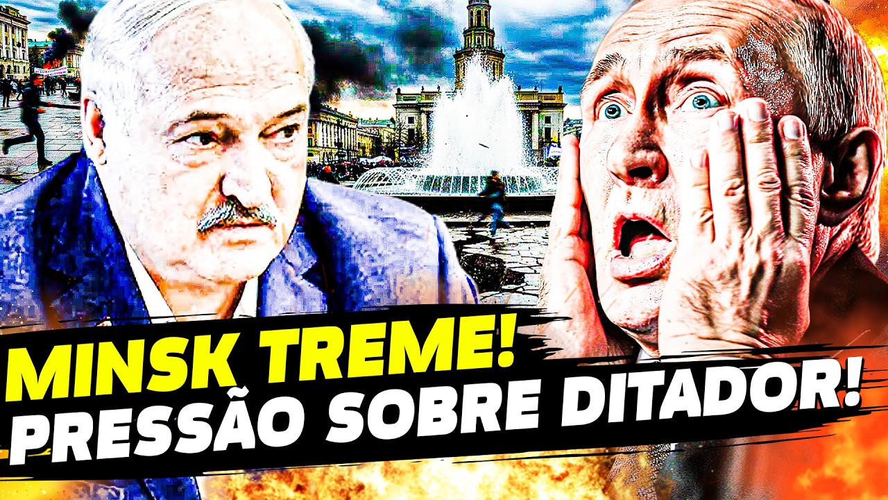 🚨 Minsk TREME agora! Regime perde controle! Pressão explode! Ditador entra em PÂNICO total!