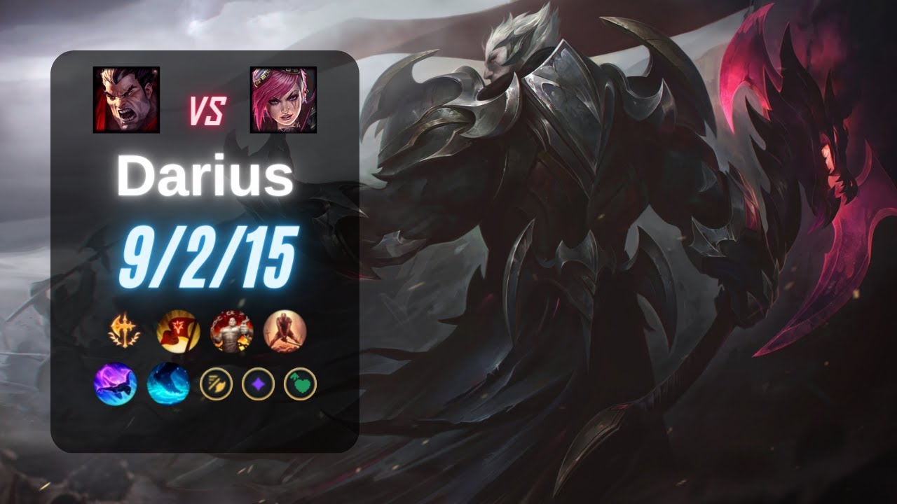 DARIUS JUNGLE vs VI - EUW LoL Challenger Patch 14.4