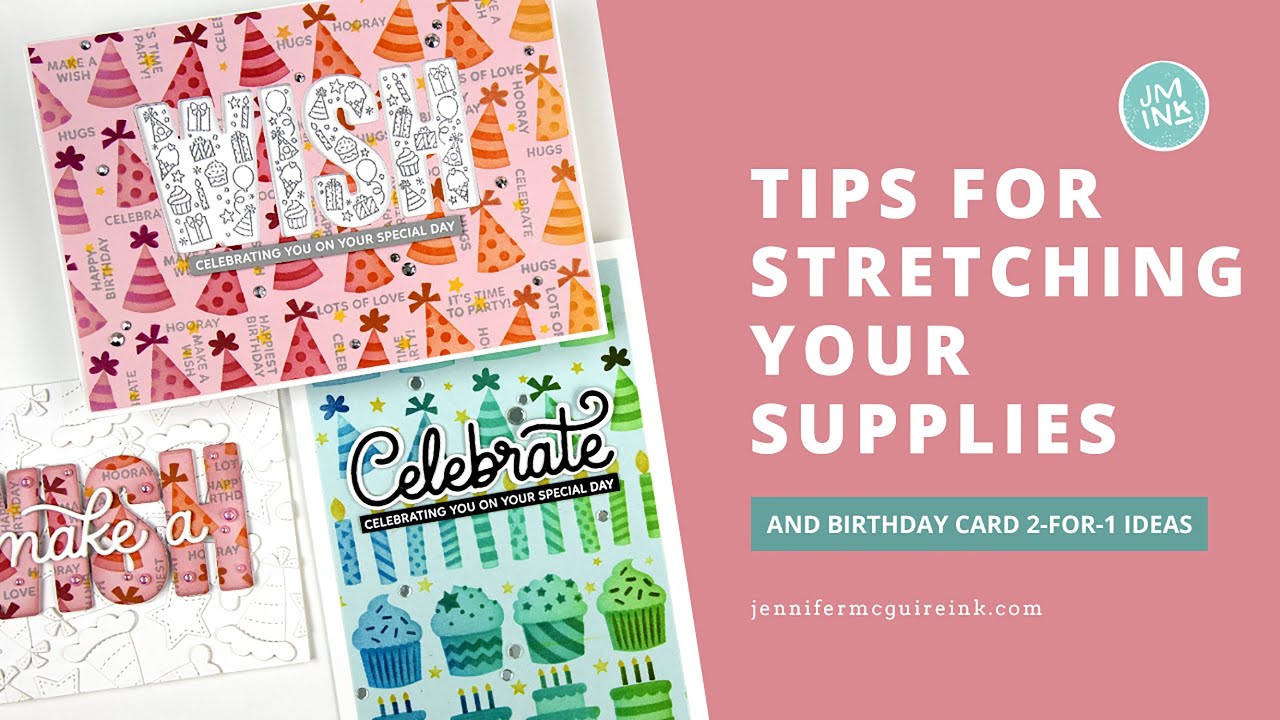 Tips for Stretching Your Supplies