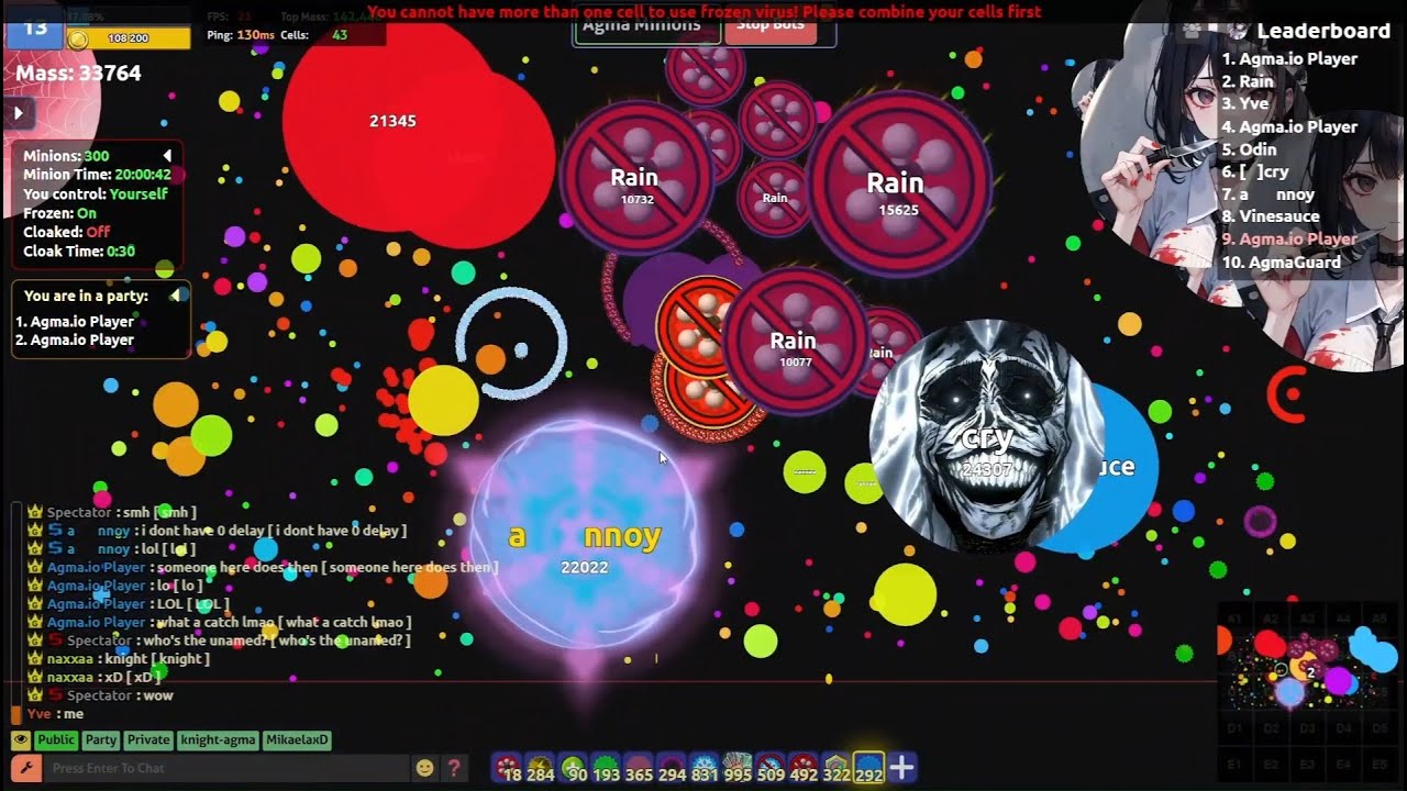 Agma.io | All Time Low