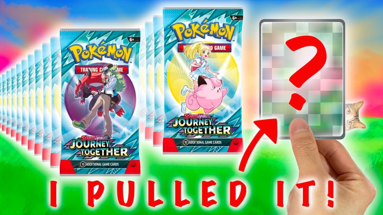 I Opened 50 Pokemon Journey Together Packs, And Then THIS HAPPENED...