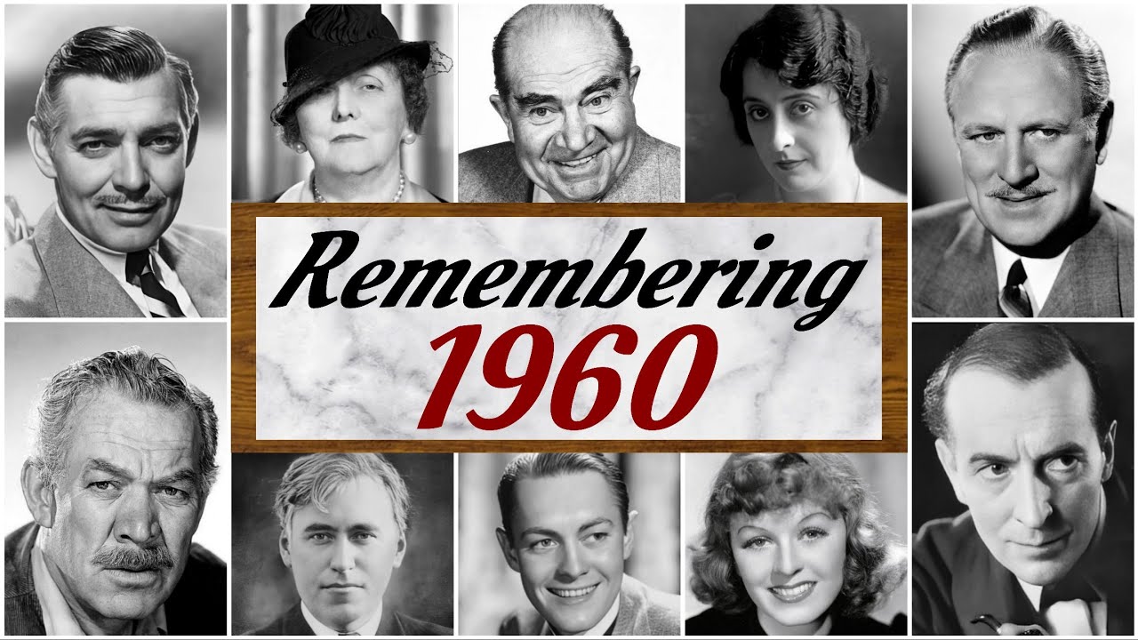 1960 Obituaries: Remembering the Hollywood Legends Who Died in 1960