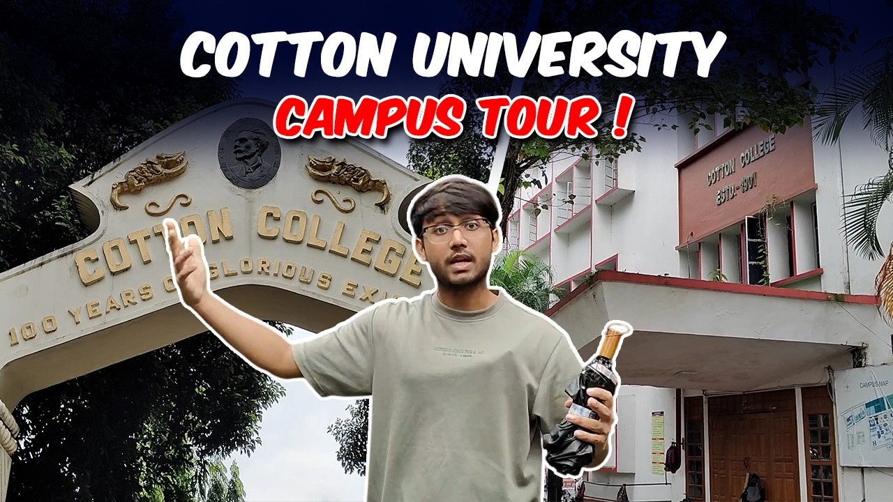 Cotton University Campus Tour Vlog 🎓