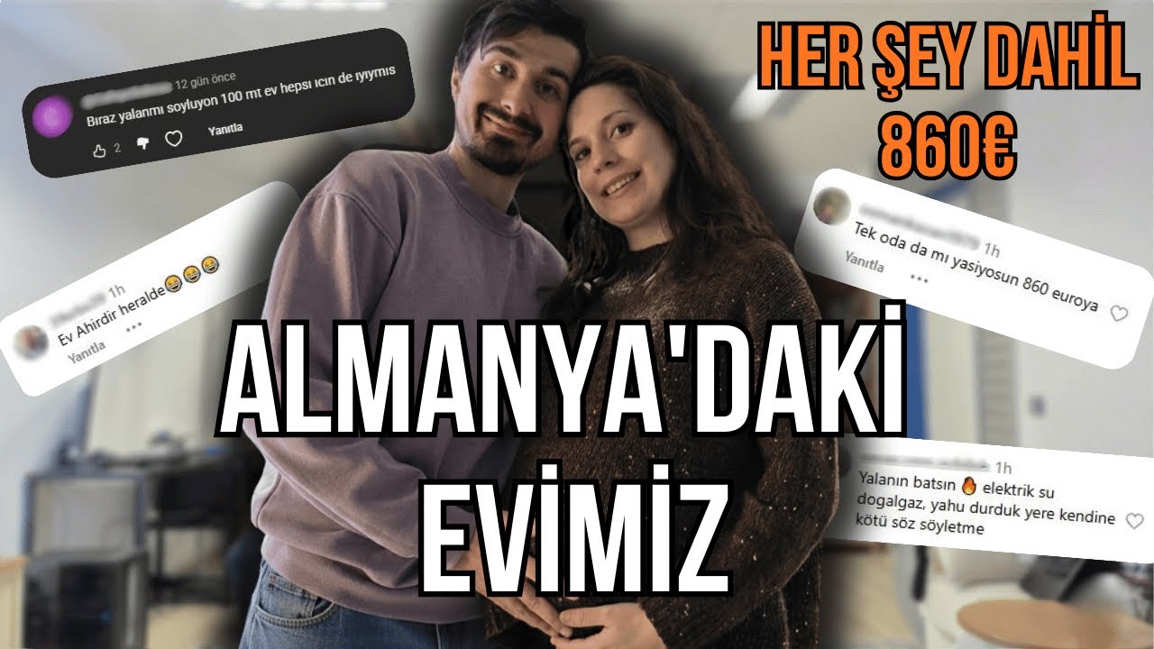 Almanya'daki Her Şey Dahil 860€ 100m² Ev Turumuz