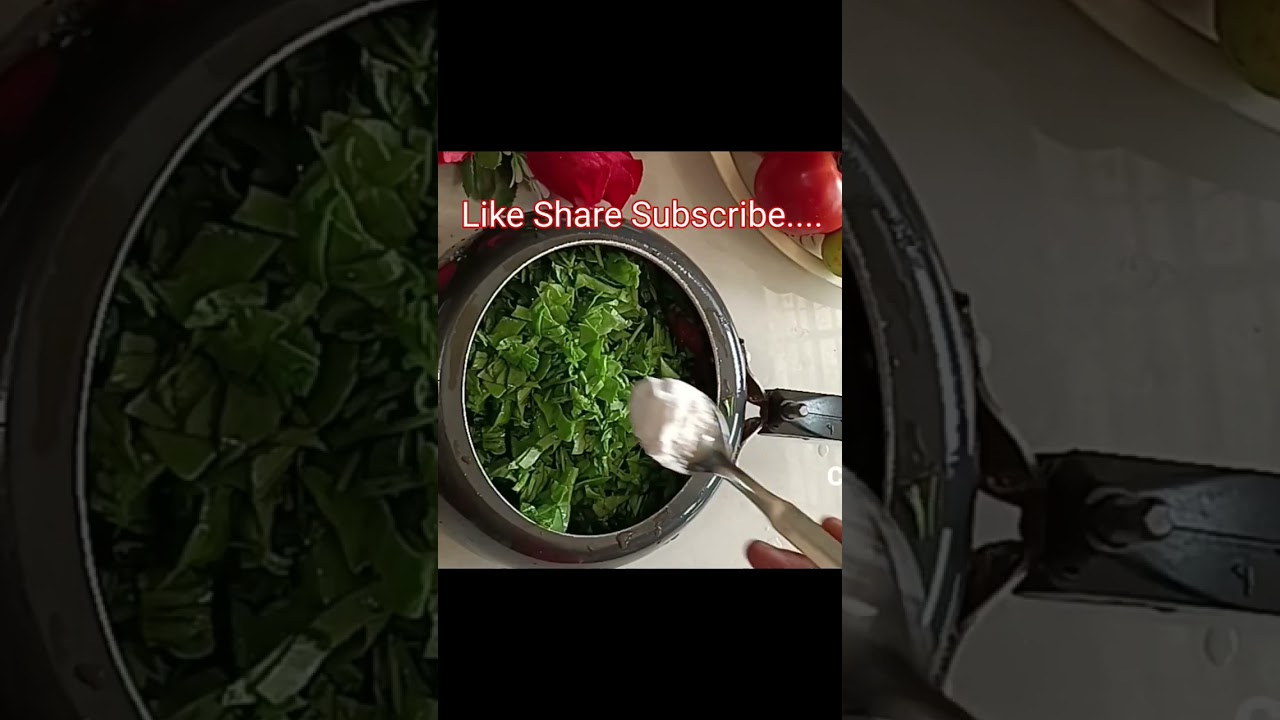 #PalakChanadalrecipe | Sabji Recipe | #Shorts | #YTShorts #cooking #Dal