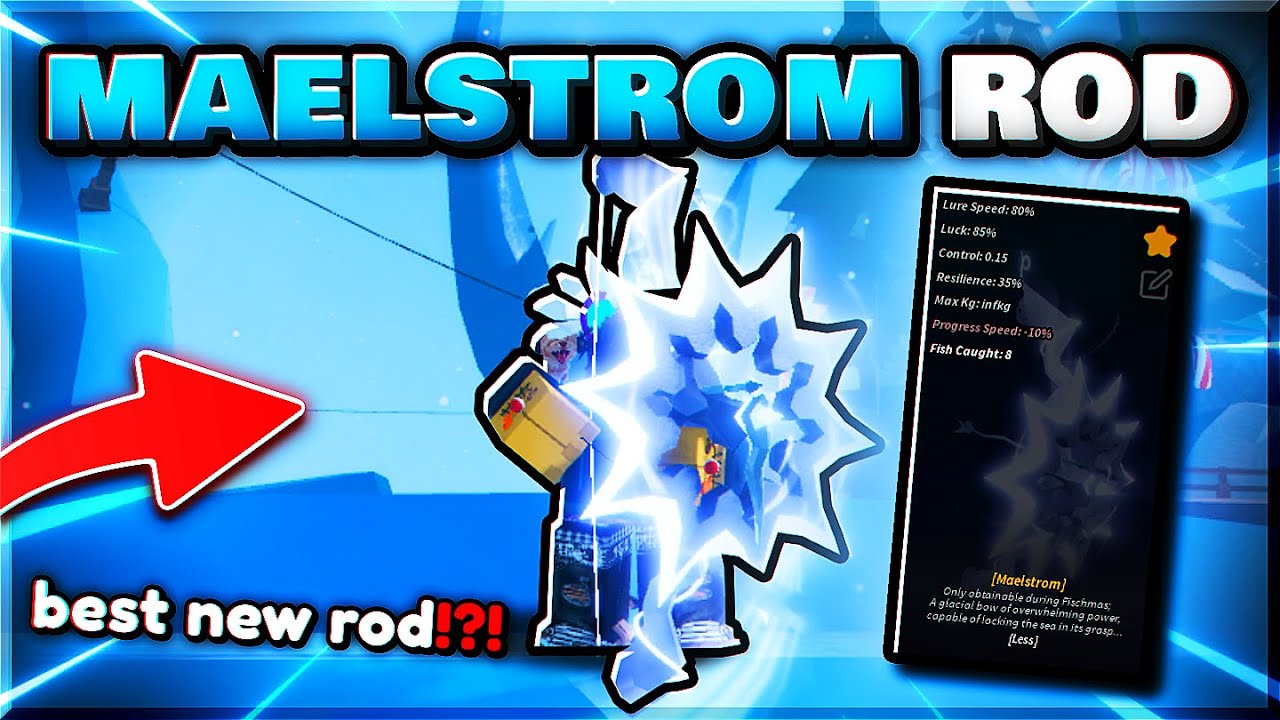Как получить удилище MAELSTROM в игре Fisch! (Это просто невероятно...)