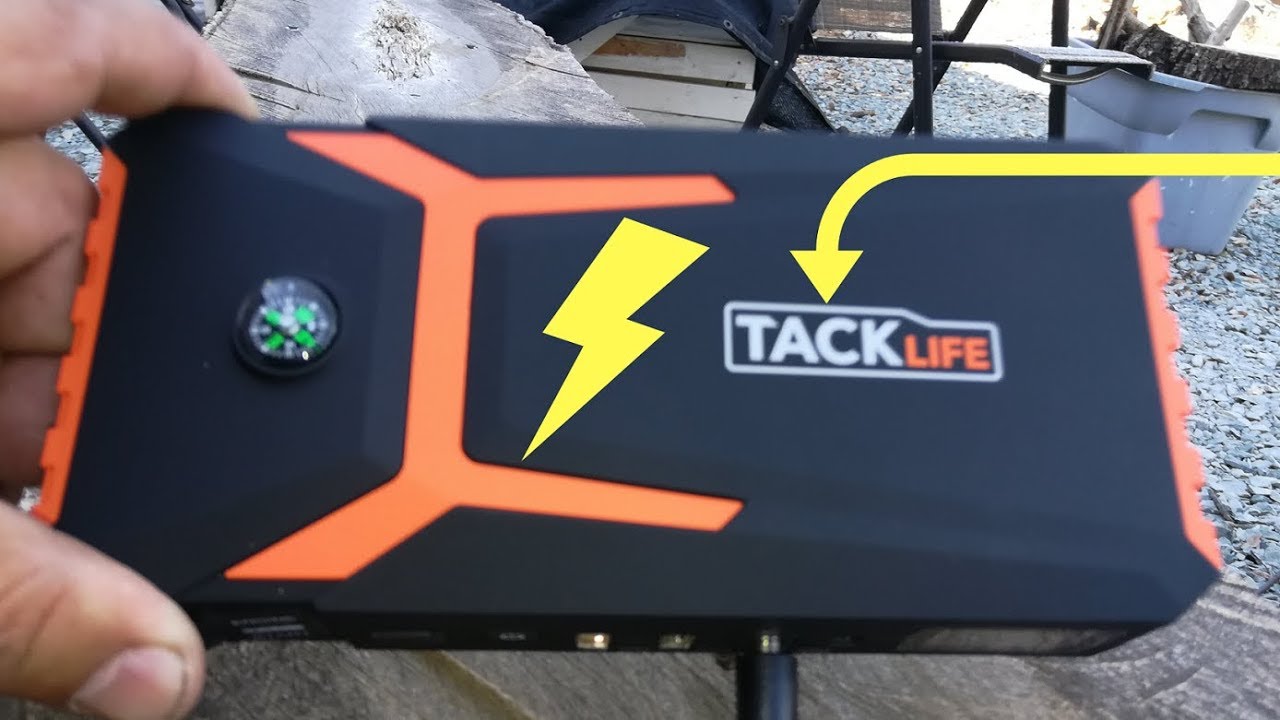 Как пользоваться портативным пусковым устройством▶️ TACKLIFE T8 Booster Car Jump Starter Отзывы