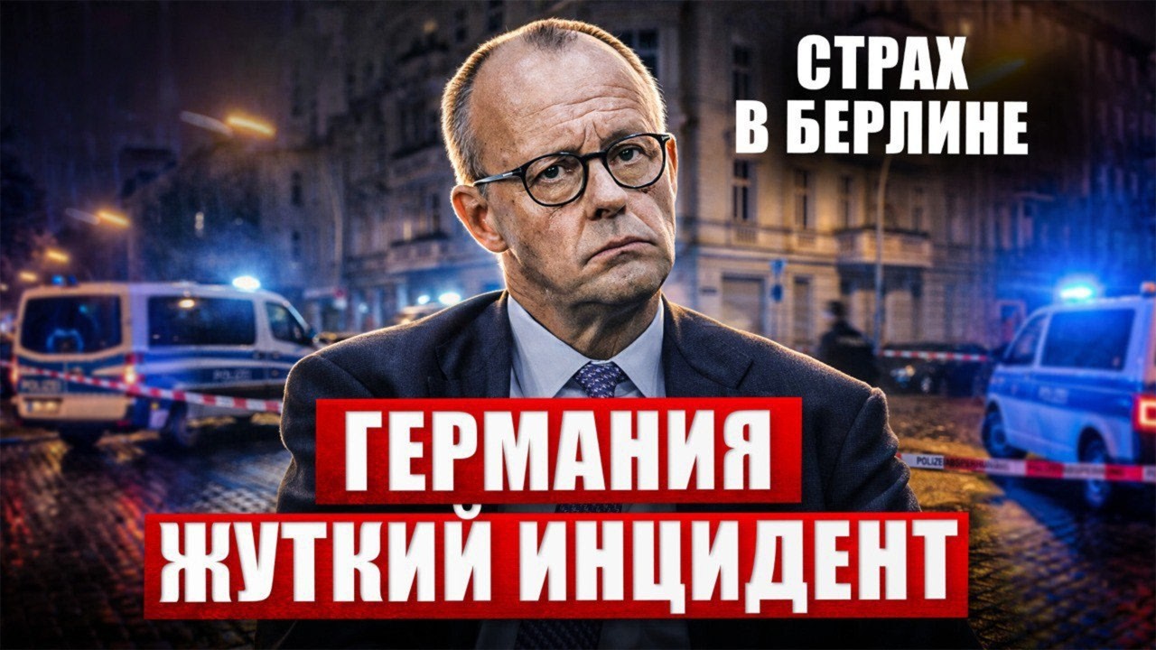 Прямо сейчас. Жуткий инцидент в Германии. Напряжение в Берлине. Новости сегодня
