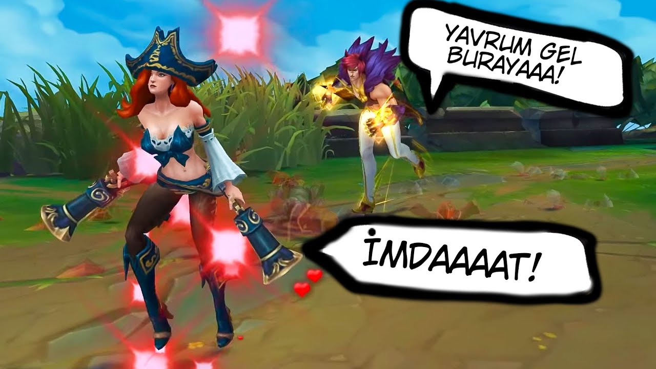 Miss Fortune Jungle Oynuyorum Ama Sett Bana Aşık Oldu Sanırım