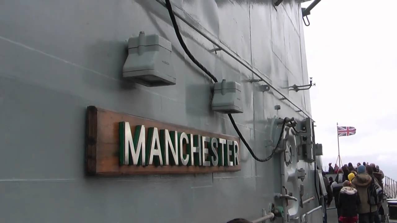 HMS Manchester - Farewell Manchester