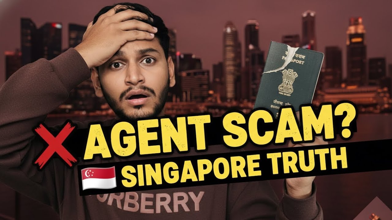 Singapore Study Visa Truth 🇸🇬 | Agent Scam Exposed | Low Budget Me Singapore Jobs (Hindi)