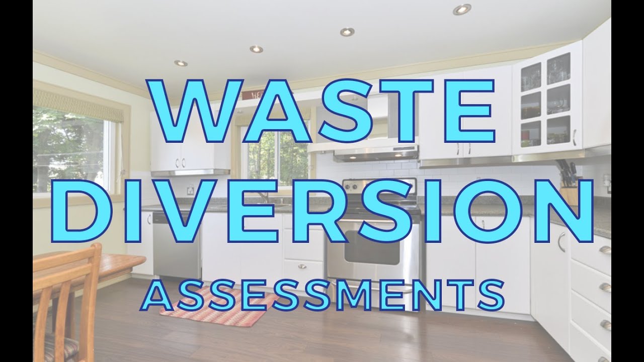 Waste Diversion Assessment - Tutorial