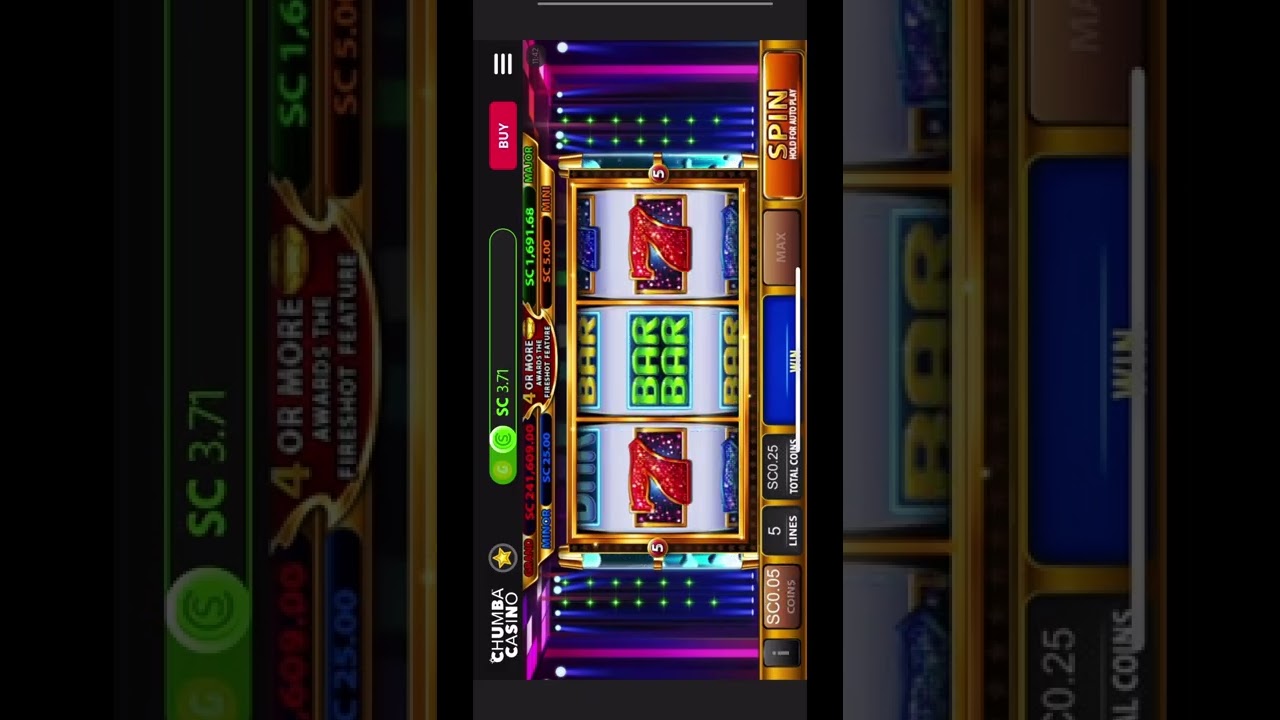 Chumba Casino Tripple Double Fever - let&rsquo;s go Bananas! #short  #shorts