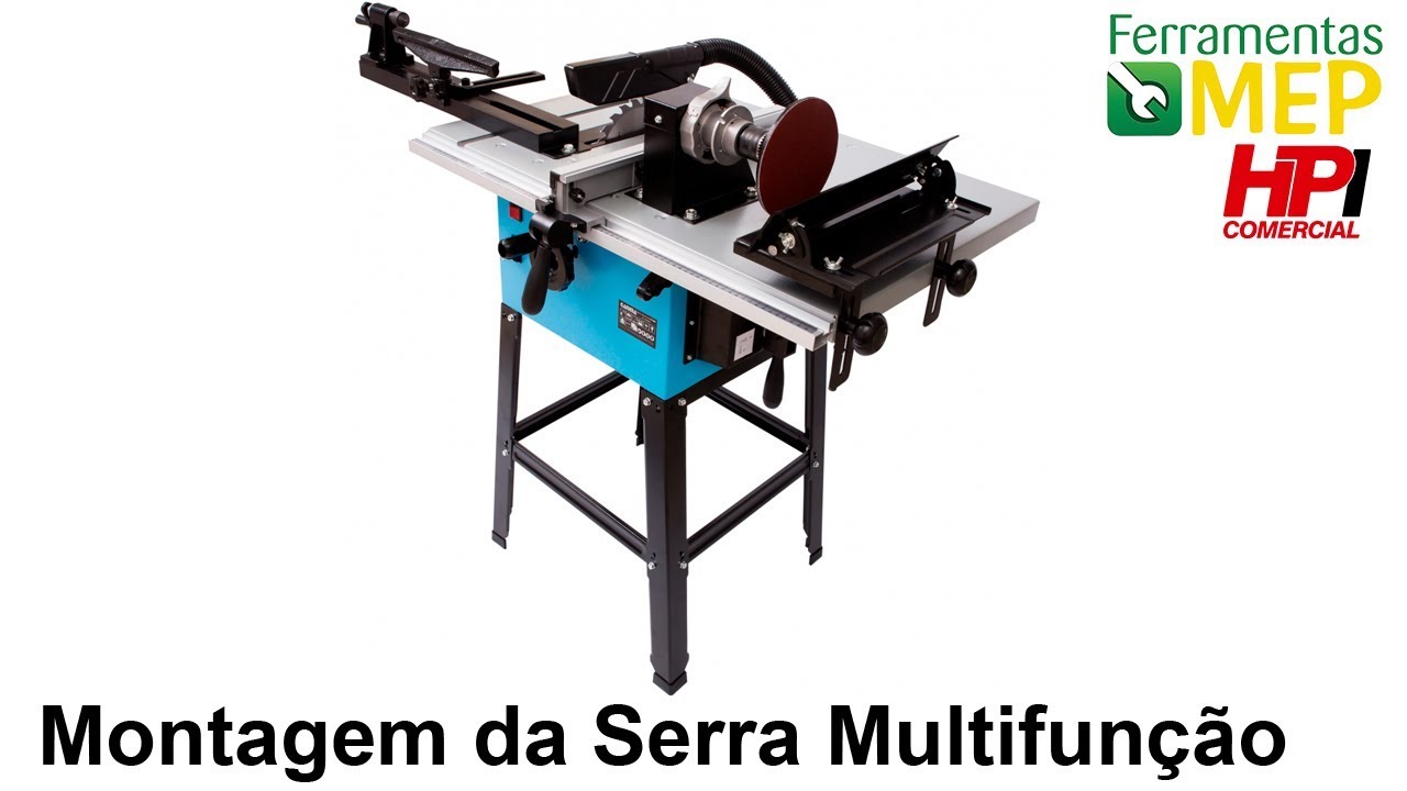 Montagem da serra Multifunção Gamma