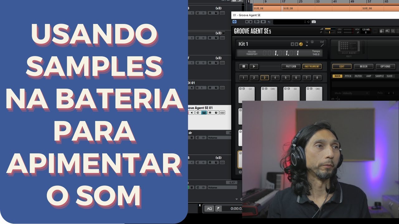 Usando Samples na Bateria Para Apimentar o Som [2021]