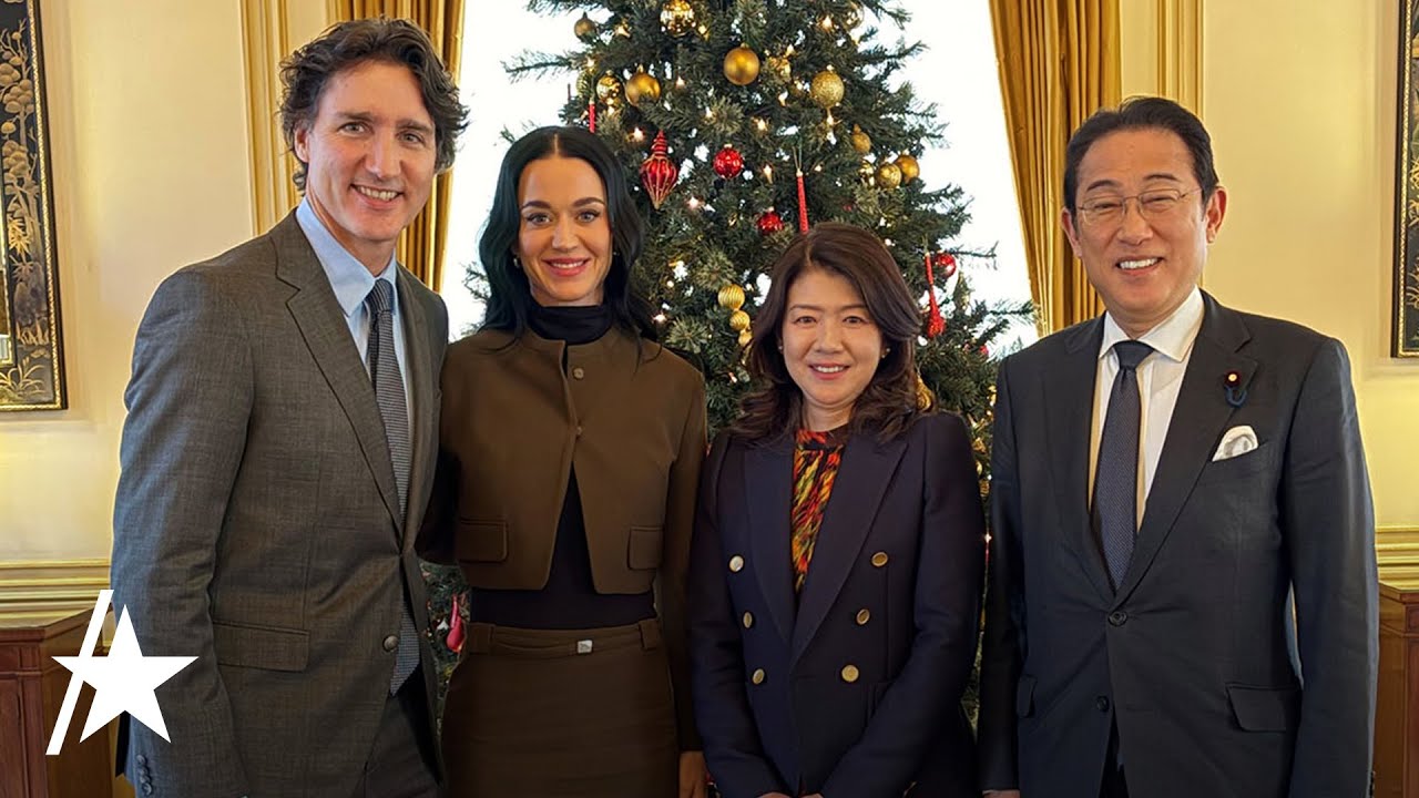 See Katy Perry & Justin Trudeau's 1st Political Appearance In Japan