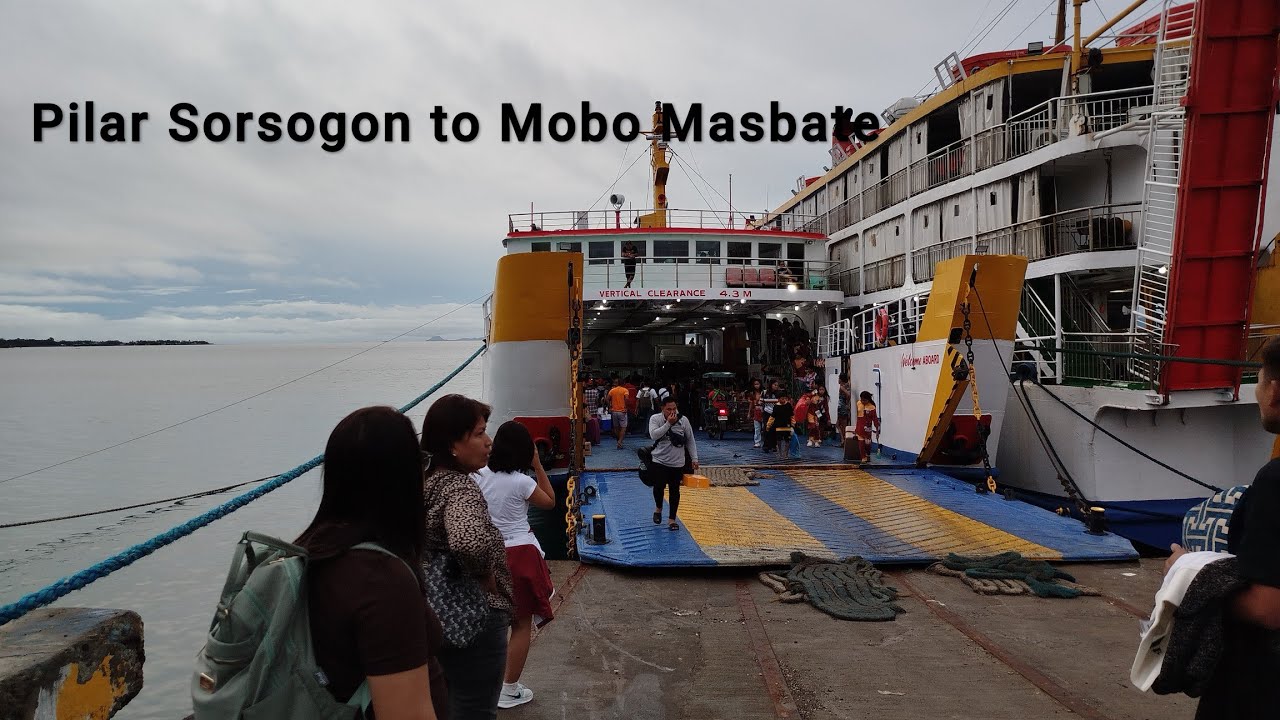 Masbate gateway, crossing from Pilar to Mobo Masbate