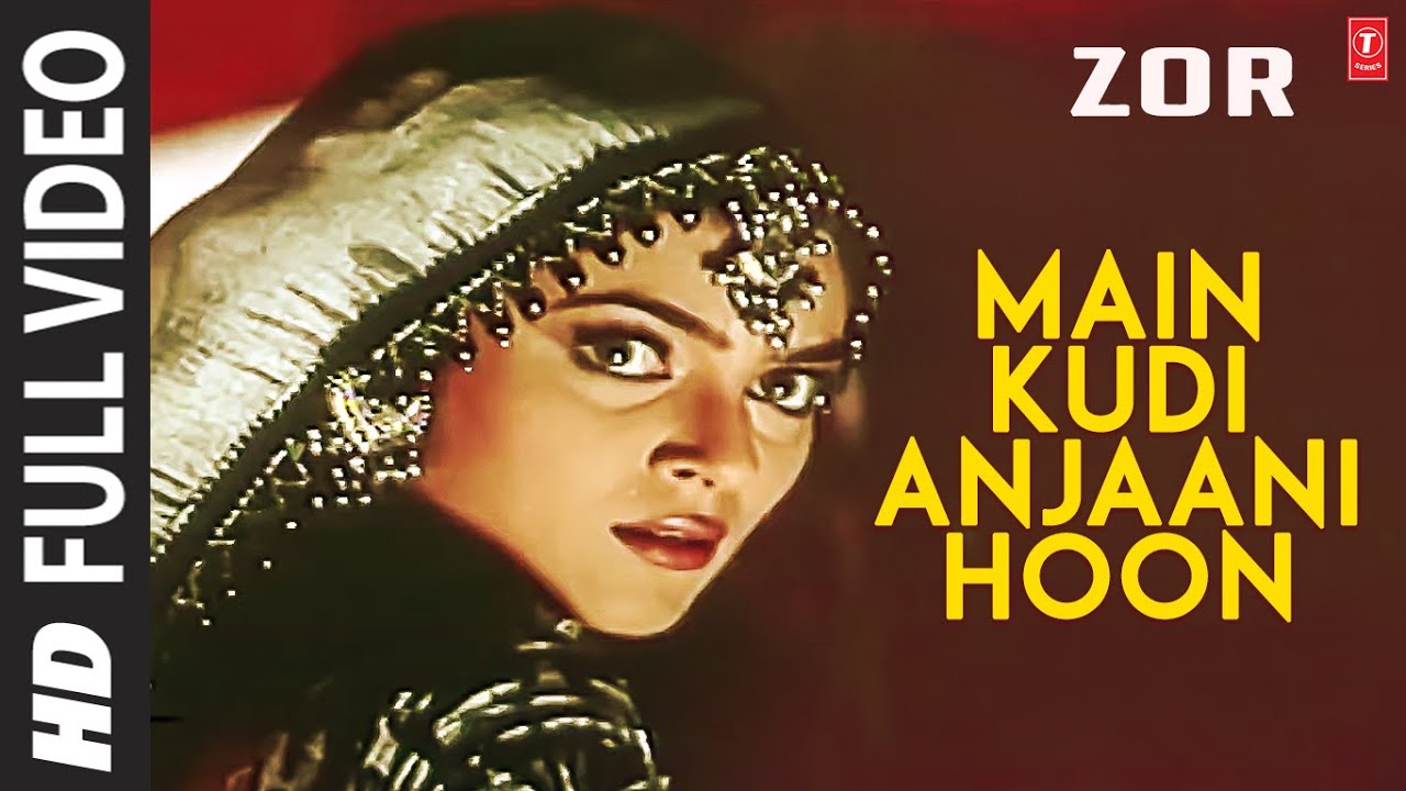 Main Kudi Anjaani Hoon - Full Video Song | ZOR (1998) | Hema Sardesai | Sunny Deol, Sushmita Sen