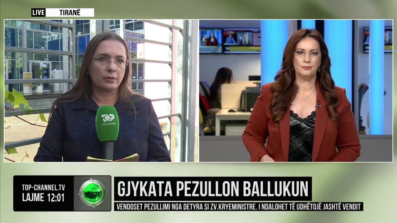 Top Channel/ GJKKO pezullon Ballukun nga detyra e zv.kryeministres, i ndalohet t&euml; dal&euml; jasht&euml; vendit