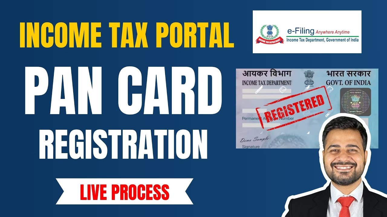 How to register PAN on Income Tax portal | PAN card registration kaise kare | PAN Registration