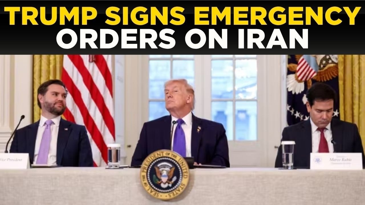 US-IRAN WAR LIVE: Trump Signs Emergency Orders on Iran &mdash; What Happens Next? | World News