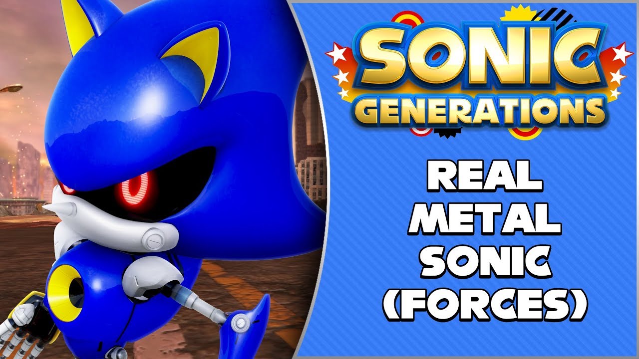 Real Metal Sonic(Forces) - Sonic Generations Mods