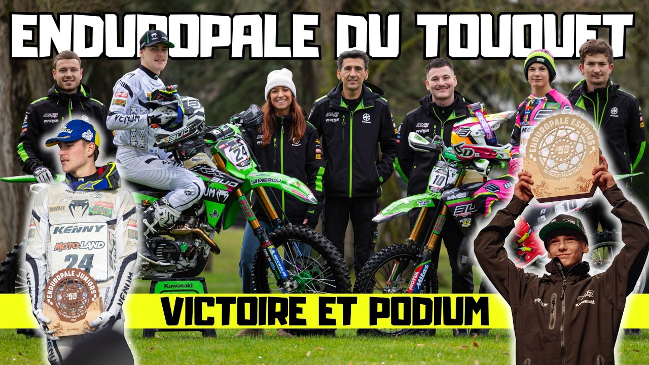 VICTOIRE ET PODIUM À L'ENDUROPALE DU TOUQUET