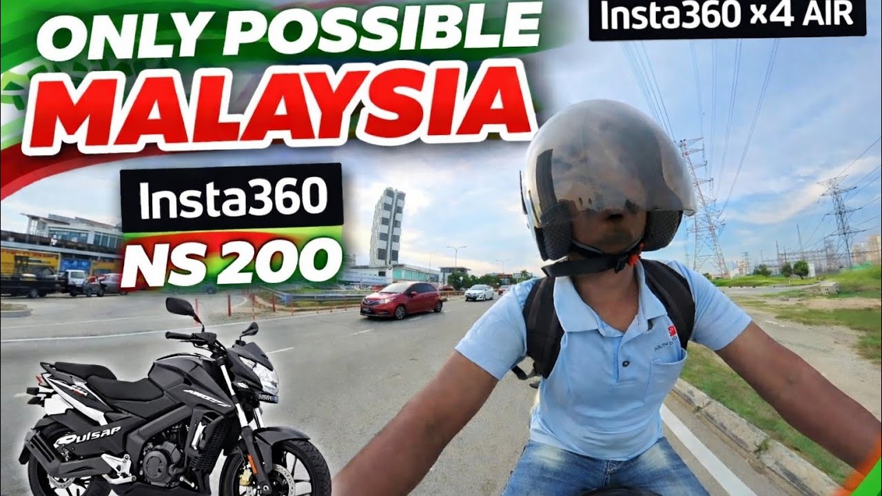 एन एस 200 मलेशिया मे दोडते है ||full video dekhe malaysia ka riding #rider #nepali #ns200 