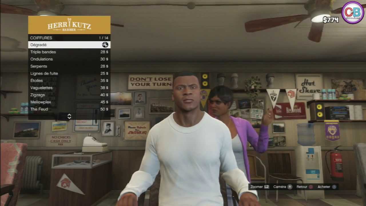 Gta V│Le coiffeur (Franklin)