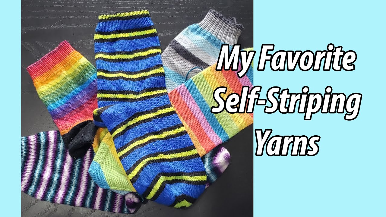 My Favorite Self Striping Yarns