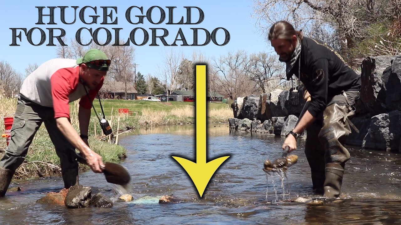 Gold Prospecting in Colorado - Giant Gold Found in Town! Lower Ralston Creek - Arvada, Colorado