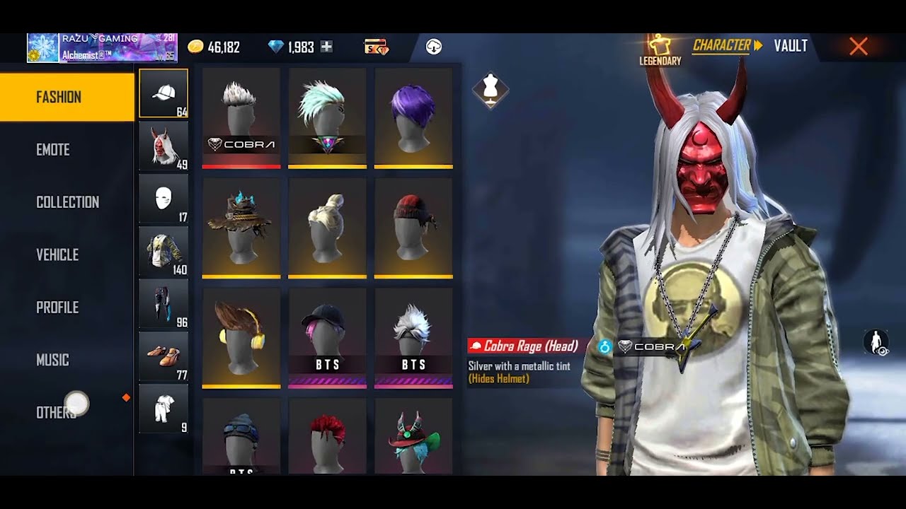 Unboxing 25 Rare Bundle | Garena Free Fire