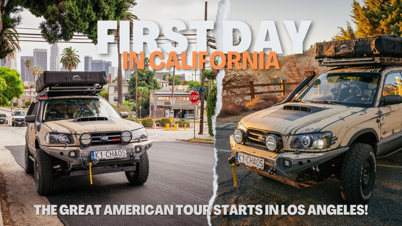 WE SHIPPED OUR SUBARU FORESTER TO LOS ANGELES! | Compton, Fast and Furious, Angeles Crest Highway!
