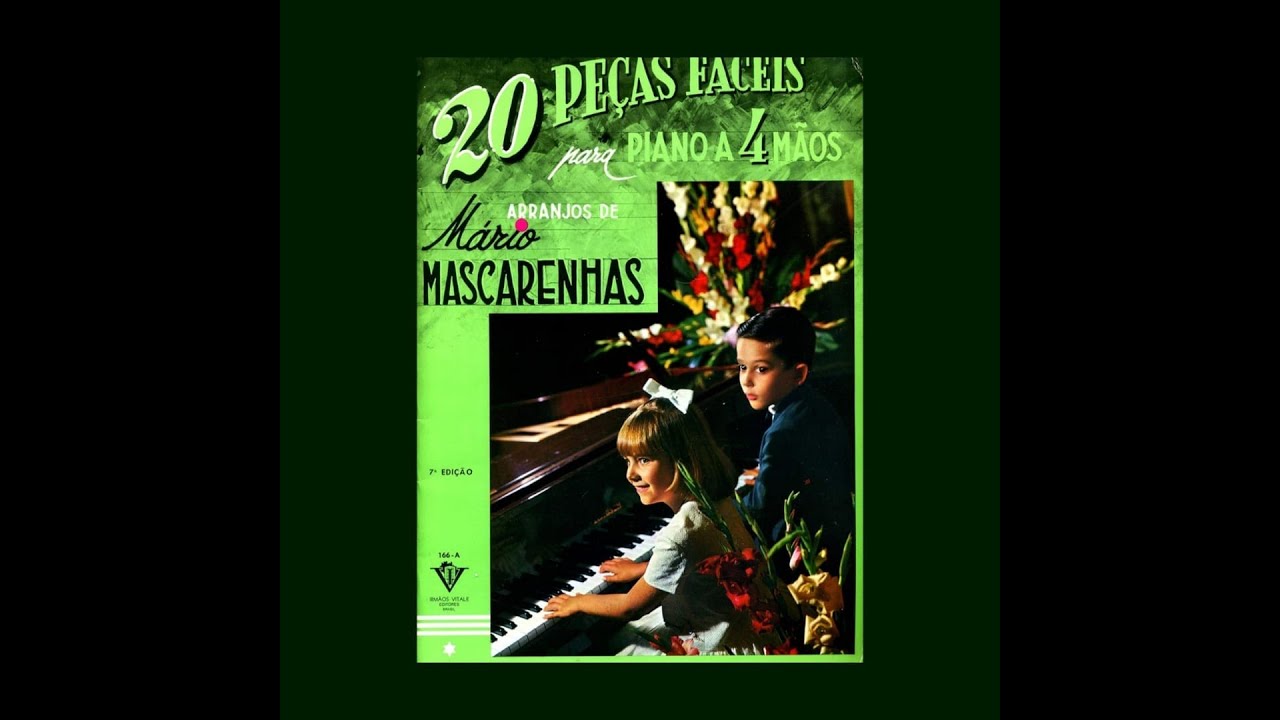 Capricho Italiano   20 Peças Fáceis para Piano a 4 mãos   Mario Mascarenhas