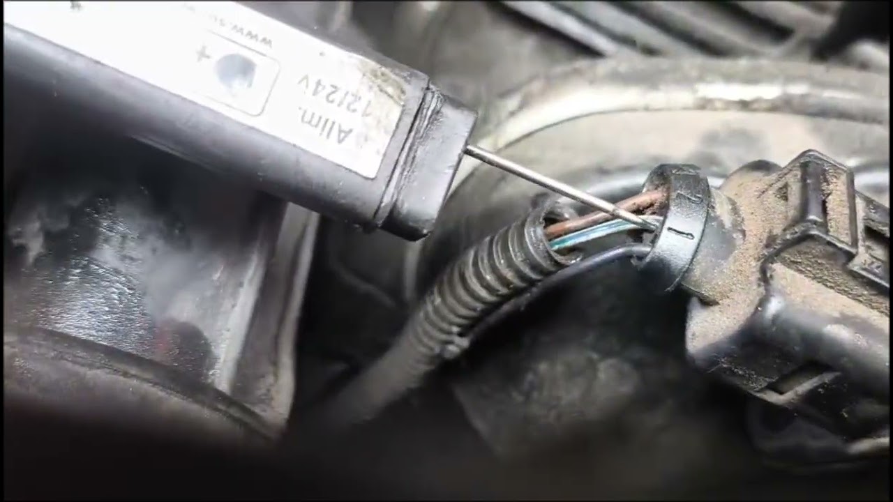 Teste e posição dos fios do sensor de velocidade do Fox / Saveiro... 