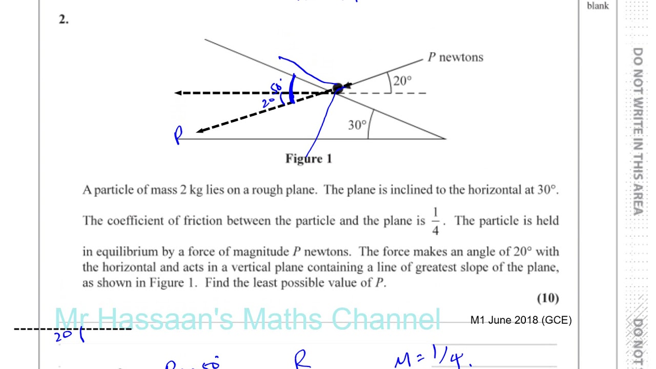 EDEXCEL M1 GCE JUN 2018 Q2   Statics