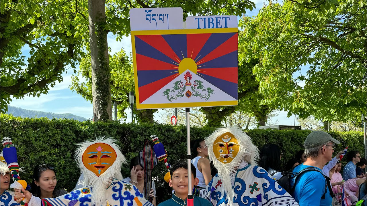 Swiss Tibetan Childrens at the Sechseläuten    Kinderumzug 14.04.2024: