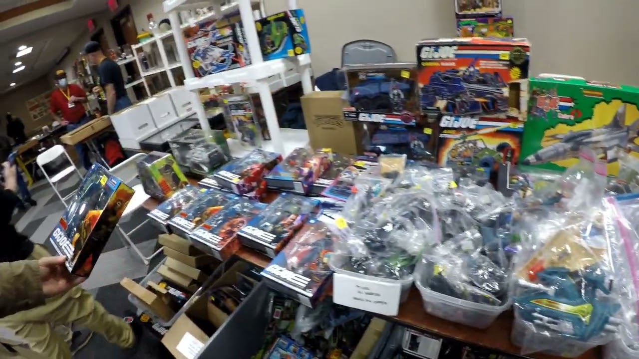 GI joe WinterFest 2022 .. Louisville Kentucky .. Toy Show