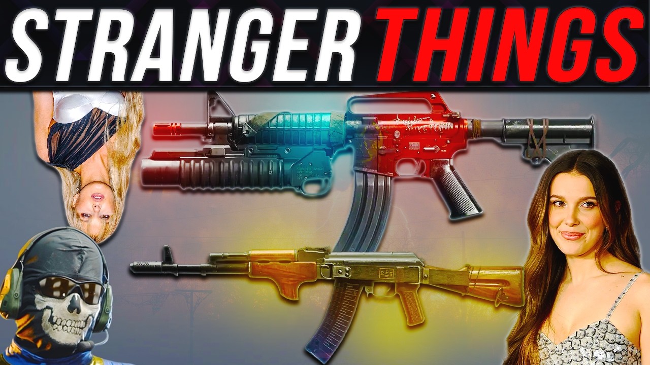 Using The Stranger Things Loadout in Warzone lol