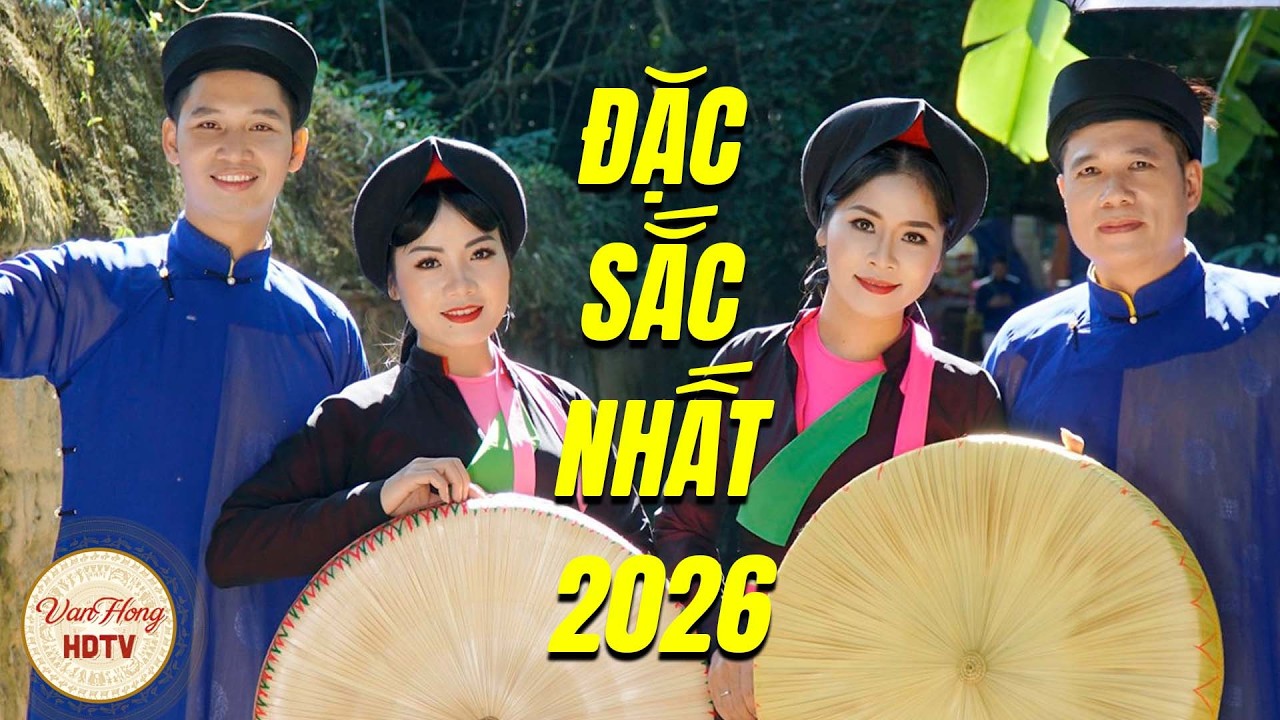 Nhạc Dân Ca Quan Họ Đặc Sắc Nhất 2026 - Dân Ca Quan Họ Bắc Ninh Nghe Là Nghiện
